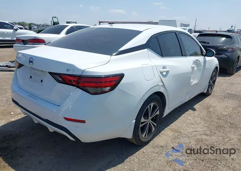 2021 Nissan Sentra Sv Xtronic Cvt z USA, uszkodzony, nr VIN 3N1AB8CV0MY254214